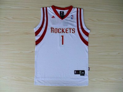 Maillot De Basket Houston Rockets Tracy McGrady 1 Eyed Tennis Fans Blanc
